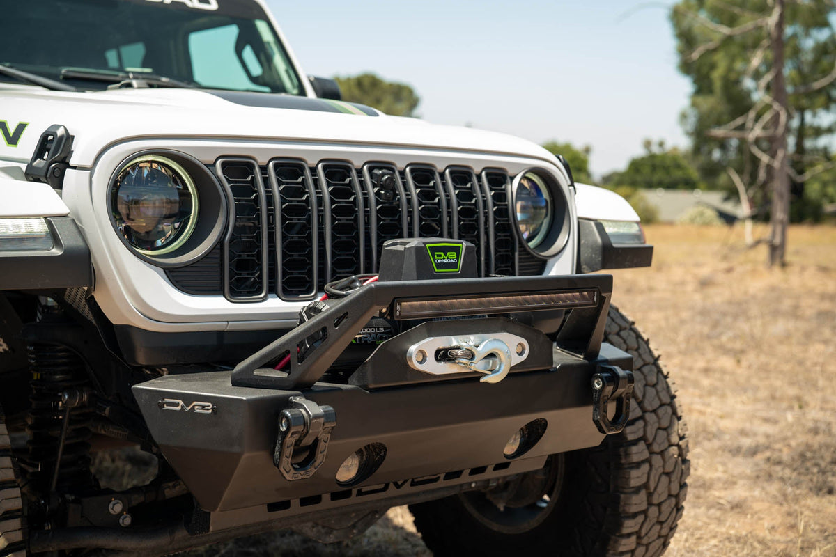 DV8 Offroad - DV8 Xtract 12k Synthetic Rope Winch - WB12K-SR