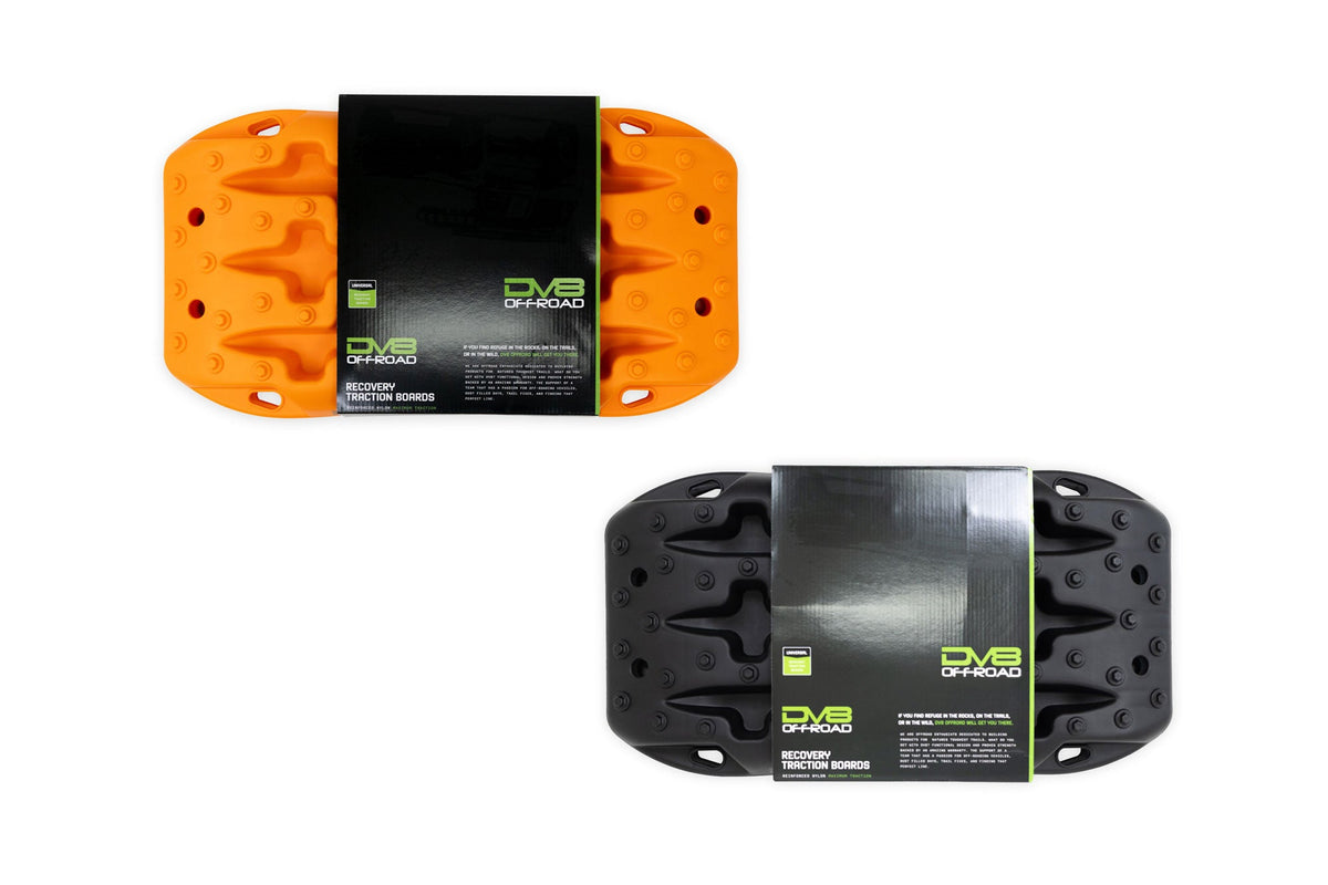DV8 Offroad - DV8 Xtract Mini Traction Board Pair | Black or Orange - RTB2-02BK