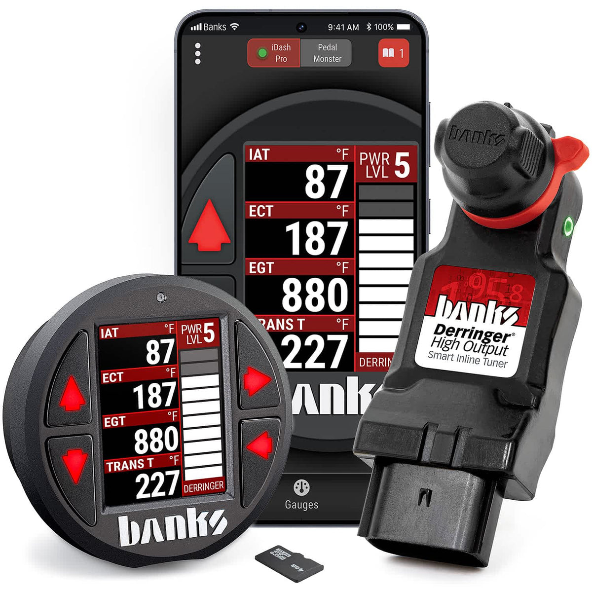 Banks Power 20-22 Chevy Duramax L5P Derringer High Output System w/ iDash Data Pro - 67126 - Image 1