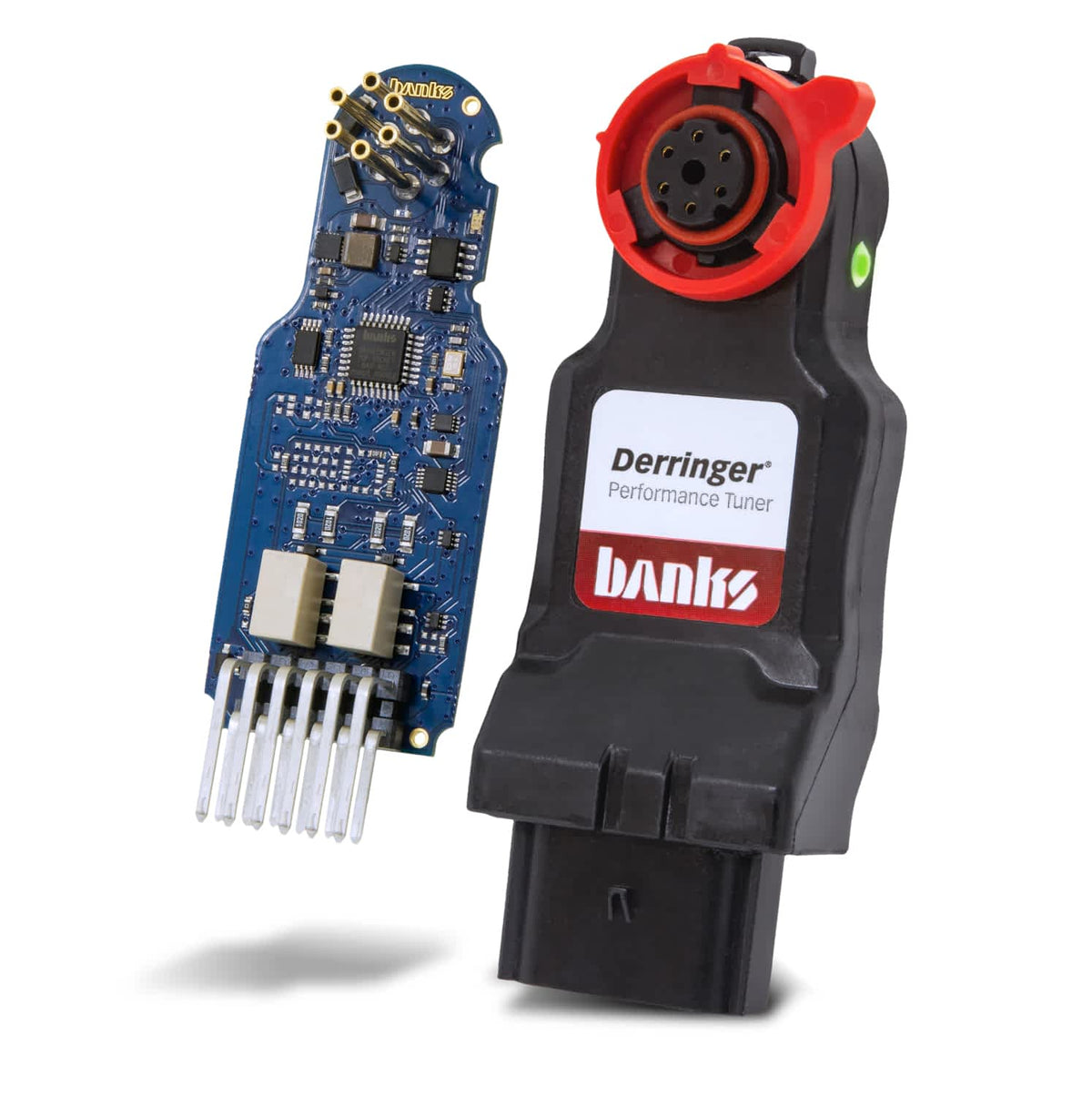 Banks Power Derringer High Output w/ iDash Pro 67108 for 2024-2026 Chevrolet Silverado 2500 - Derringer Tuner X-Ray View