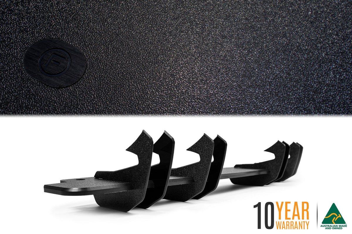 Flow Designs - ZD8 BRZ STI Flow-Lock Rear Diffuser (TEXTURED)