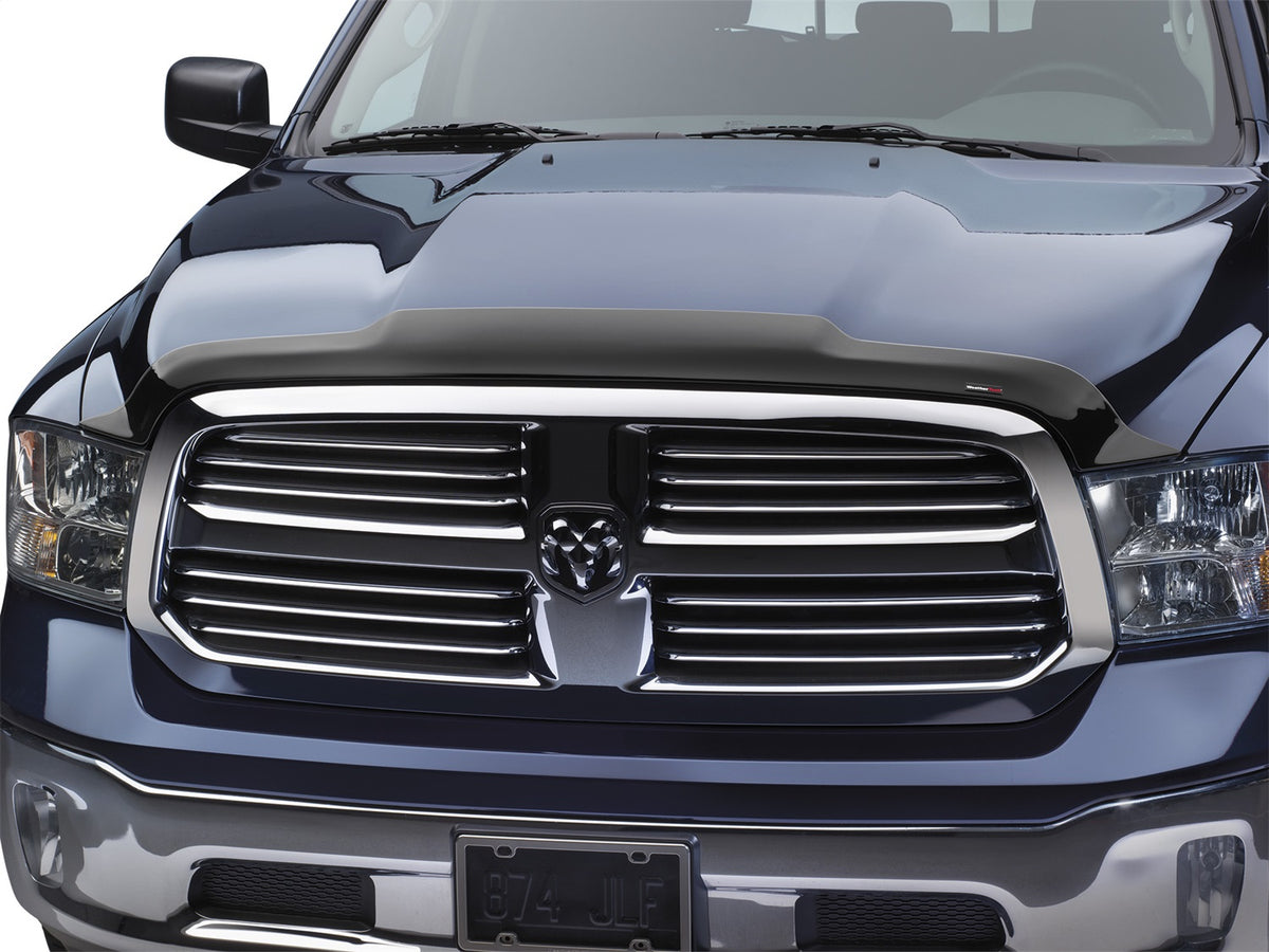 Weathertech - Low Profile Aerodynamic Hood Protector - Dark Smoke 10-14 Ford F-150 - 55083