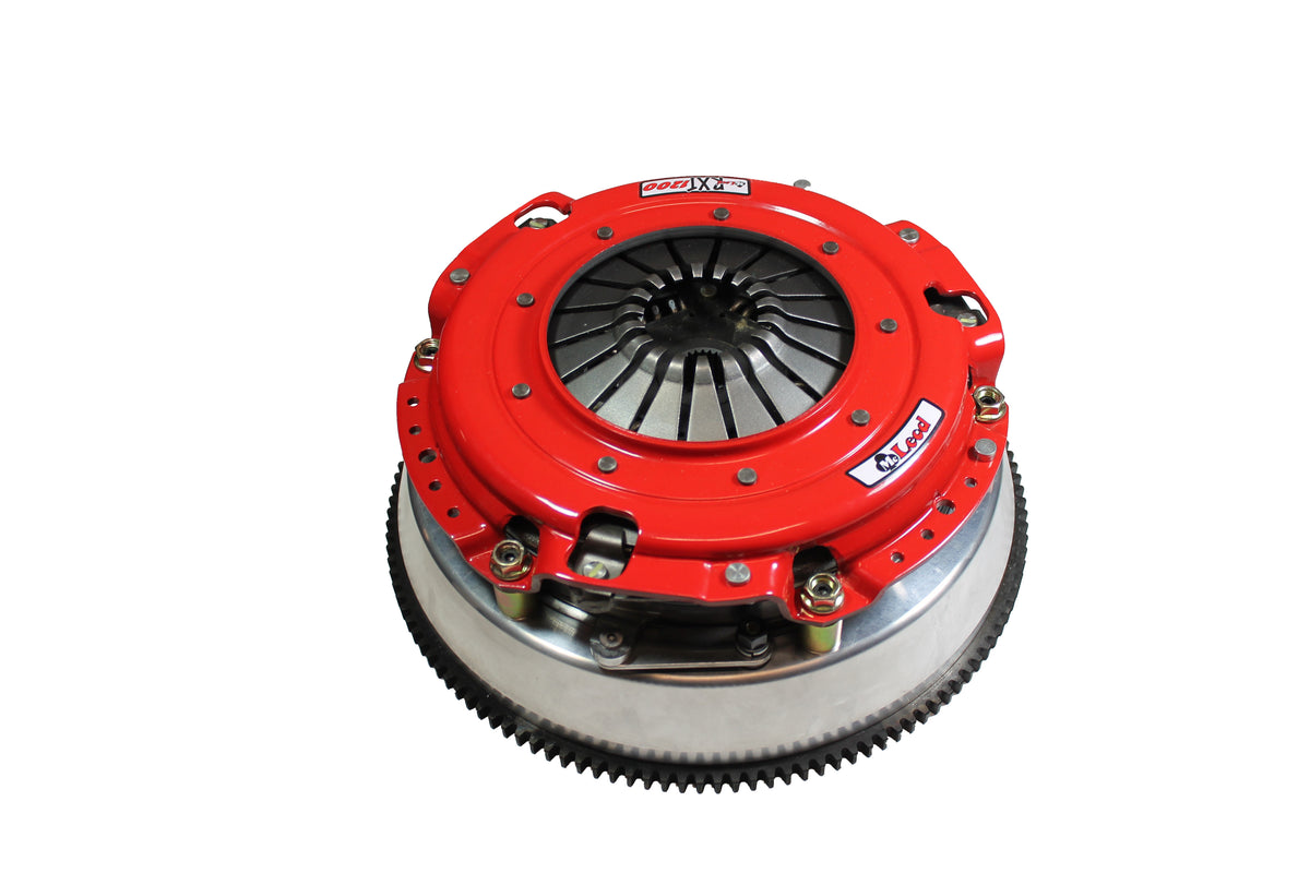 McLeod RXT Twin Disc Clutch Kit 18-19 Ford Mustang RXT 1 x 26 Spline 0 Bal w/164T 8 Bolt AL Flywheel - 6333807M