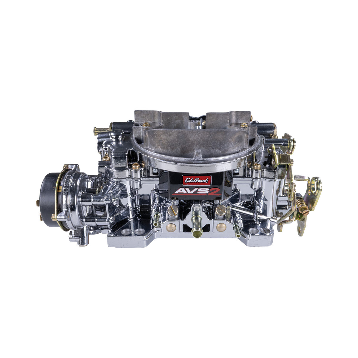 Edelbrock AVS2 Carburetor 500 CFM w/ Electric Choke - Chrome Plasma - 1901-CP