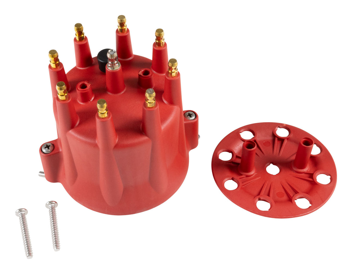 Edelbrock GM Max-Fire Points Style Distributor Cap & Retainer - 22732