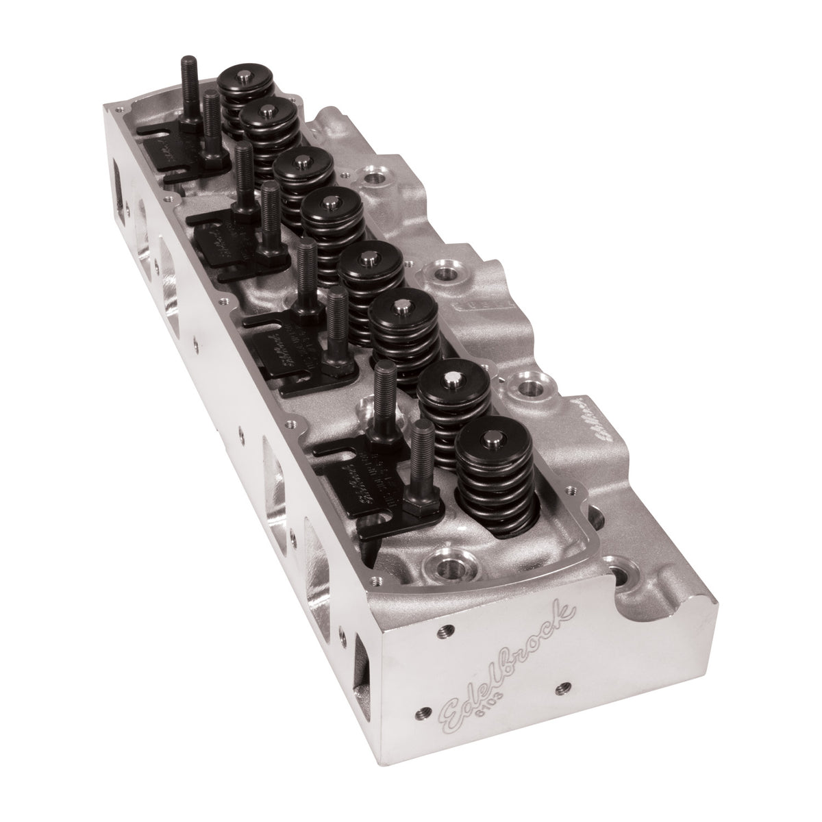 Edelbrock SB Oldsmobile Performer RPM Cylinder Heads for Hydraulic Roller Cam - 61035