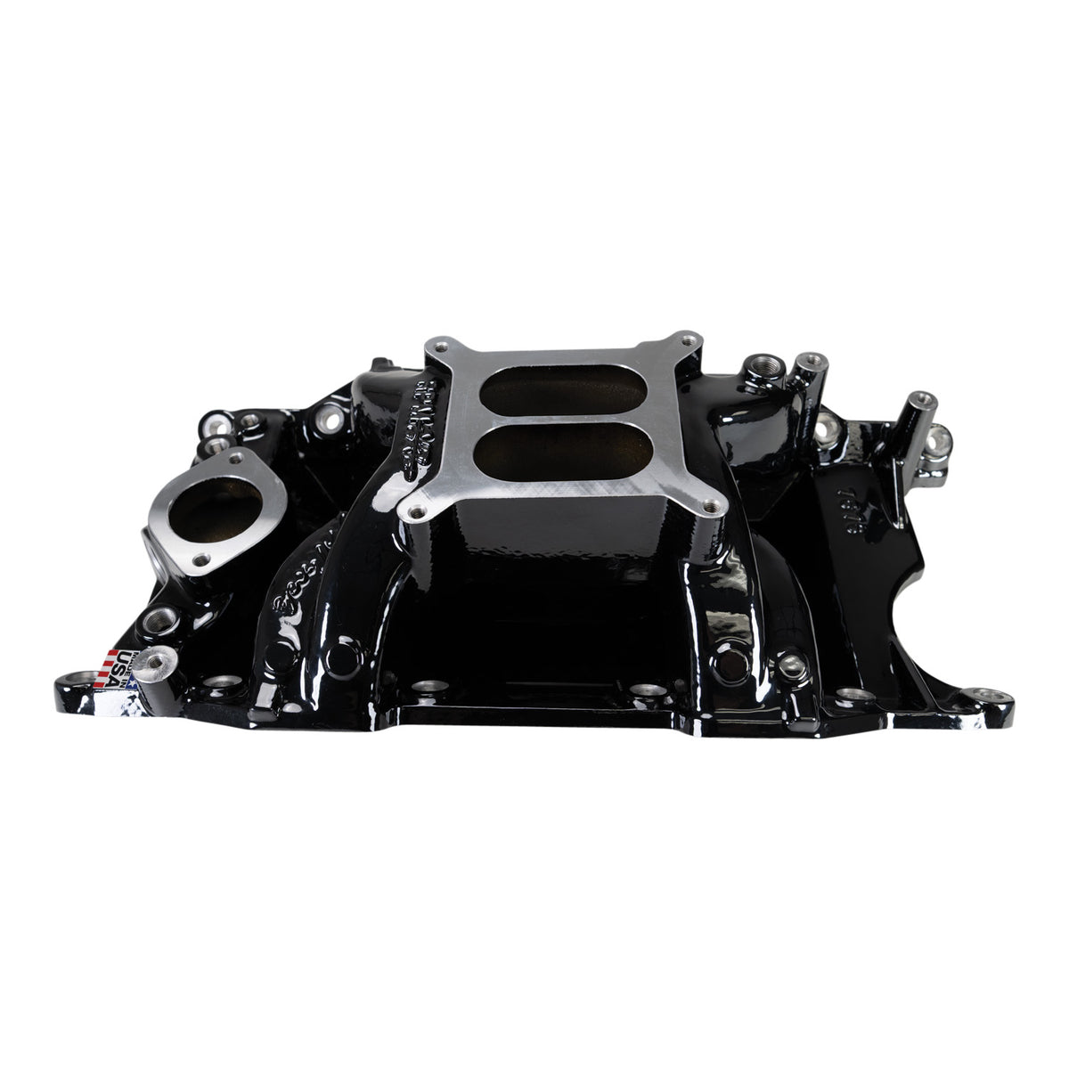 Edelbrock RPM Air-Gap Small Block Chrysler Intake Manifold - Black Plasma - 7576-BP