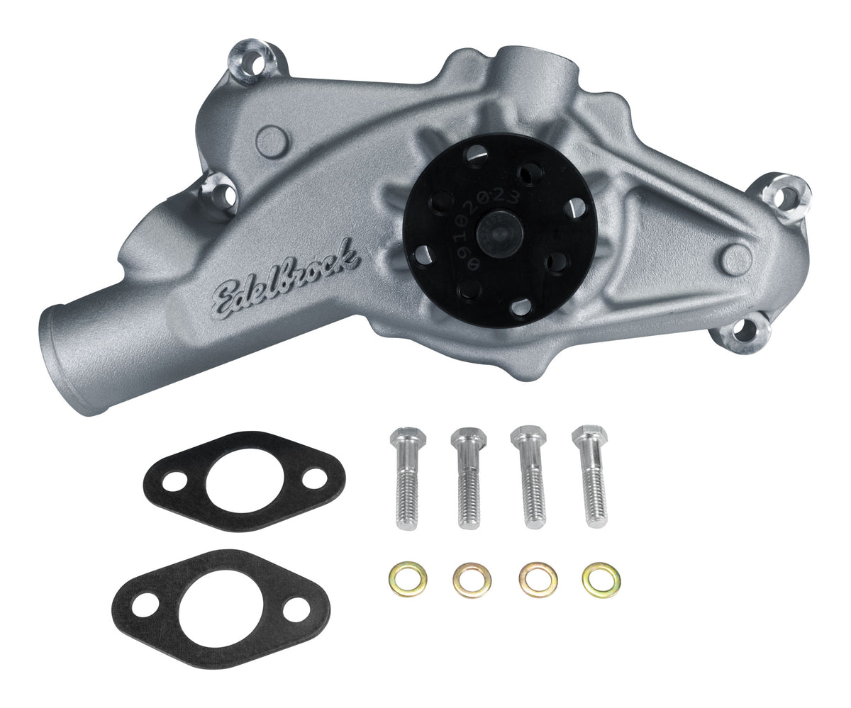 Edelbrock Water Pump Big-Block Chevy Short/Standard in Satin Finish - 88500