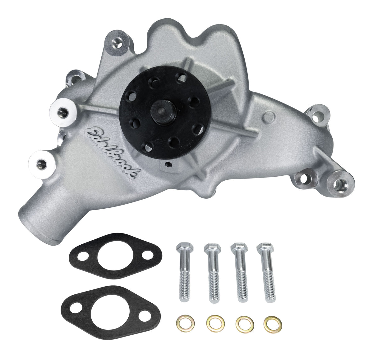 Edelbrock Water Pump Big-Block Chevy Standard/Long in Satin Finish - 88510