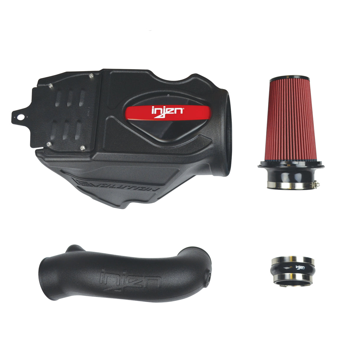 Injen 2018 Jeep Wrangler 3.6L Evolution Air Intake w/Oiled Filter - EVO5005C