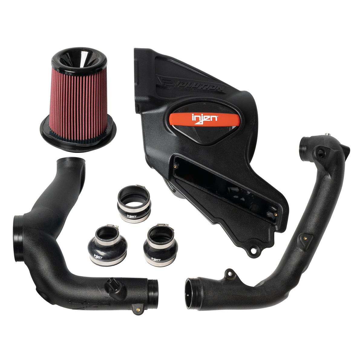 Injen 21-24 Ford Bronco V6-2.7L Twin Turbo Evolution Intake (Oiled) - EVO9301C
