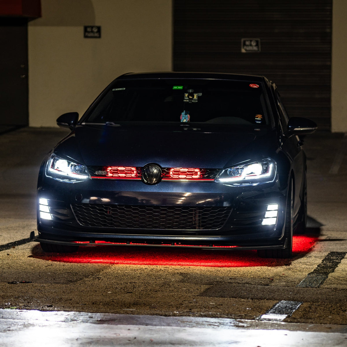 2015-2021 Volkswagen Golf GTI (MK7/MK7.5) Dual BIG MOUTH LIT KIT Ram Air Intake Snorkels