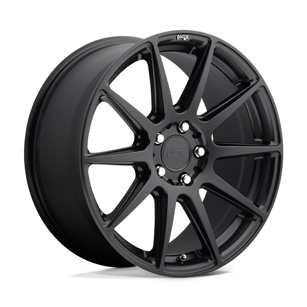 Niche 1PC M147 Essen 20X10 5X120 +40MM Matte Black