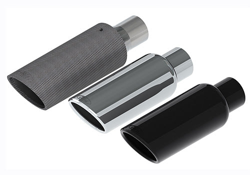Ford Performance - 2015-2020 F-150 2.7l, 3.5l & 5.0l Cat-back Extreme Exhaust System - Rear Exit, Chrome Tips - M-5200-F1550DECA