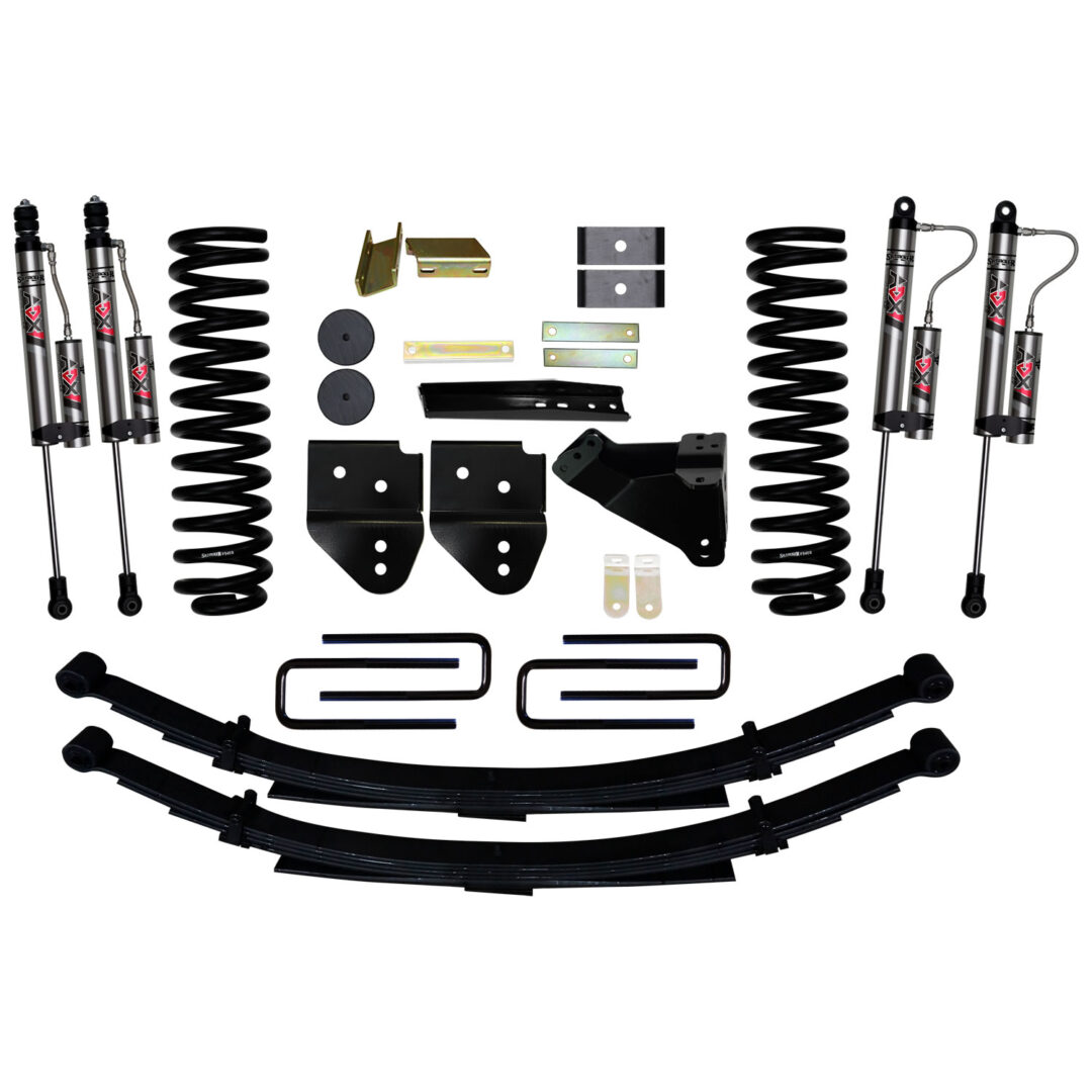 Skyjacker 11-16 Ford F-250 4 In Suspension Lift Kit With Adx M2.0 Aluminum Monotube Shocks