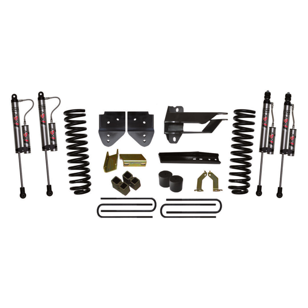 Skyjacker 17-22 Ford F-2504 In Suspension Lift Kit With Adx M2.0 Aluminum Monotube Shocks