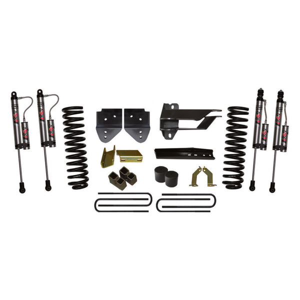 Skyjacker 17-22 Ford F-2504 In Suspension Lift Kit With Adx M2.0 Aluminum Monotube Shocks