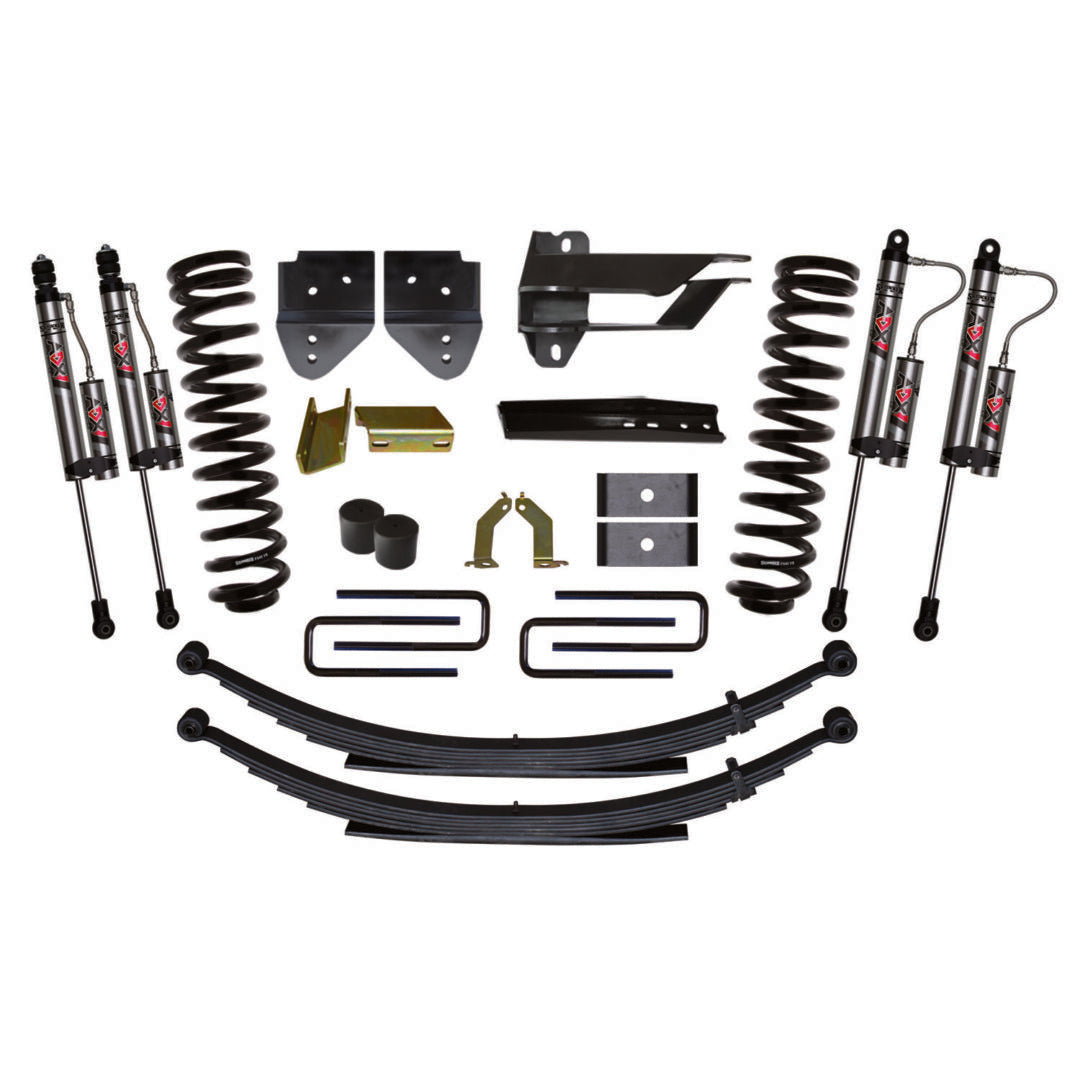 Skyjacker 17-22 Ford F-250 4 In Suspension Lift Kit W/ Adx M2.0 Alum Monotube Shocks - F17451KS-XM