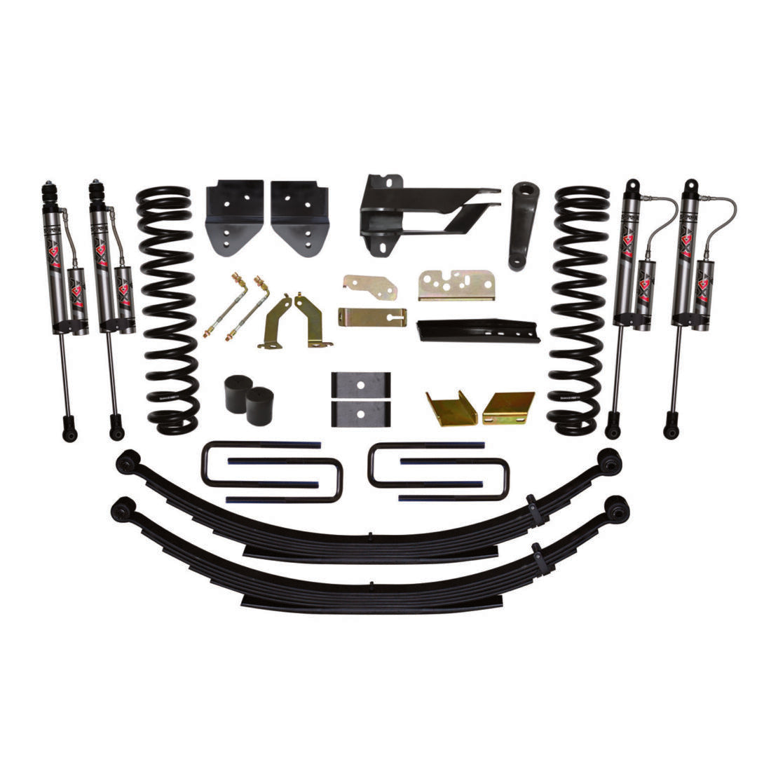Skyjacker 17-22 Ford F-250 6 In Suspension Lift Kit With Adx M2.0 Aluminum Monotube Shocks