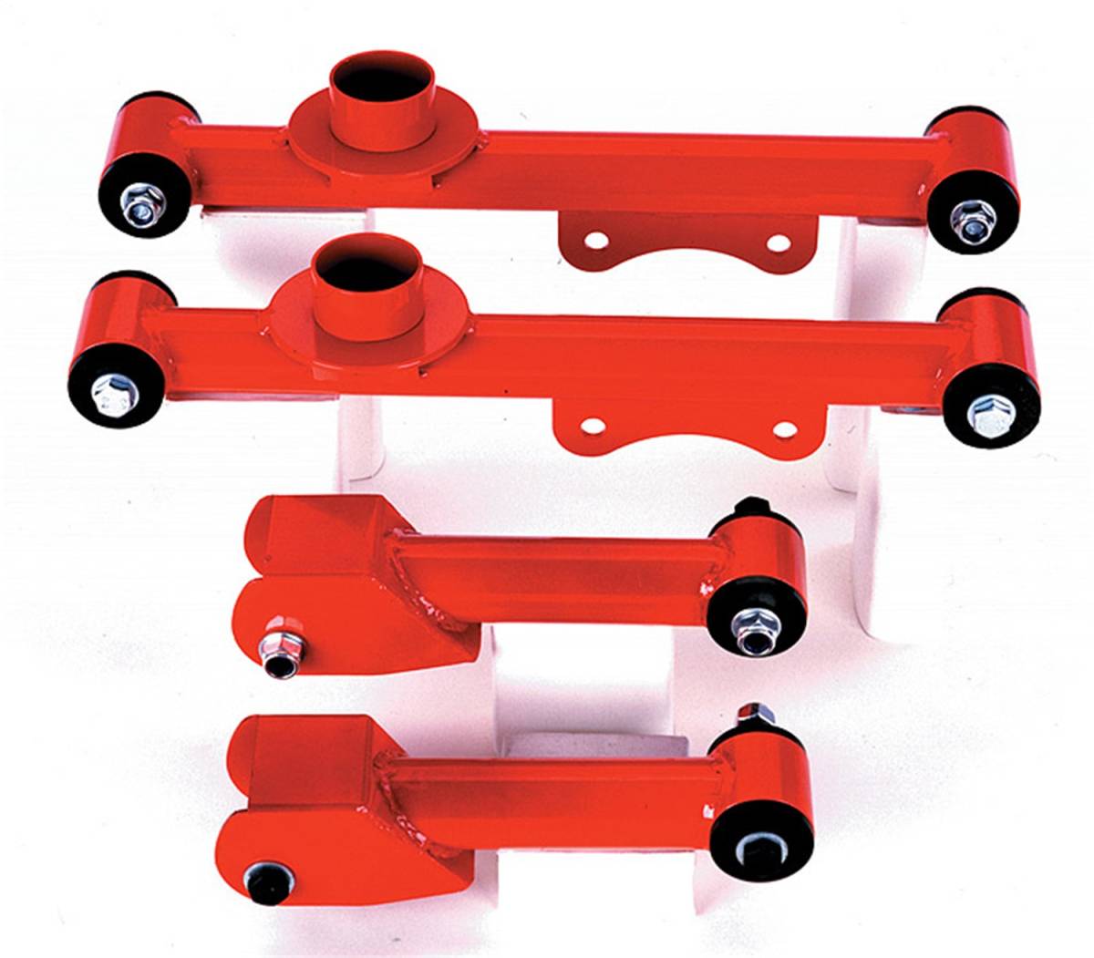 Granatelli 79-04 Ford Mustang Rear Upper & Lower Control Arms - Red - GMRS7901