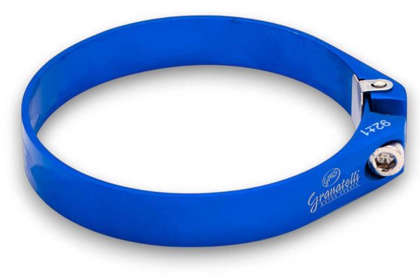 Granatelli 3.5in OD Hose Clamp ID Adjustment Range 89-91mm - Blue - 971350B