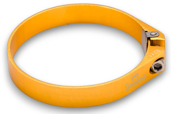 Granatelli 3.5in OD Hose Clamp ID Adjustment Range 89-91mm - Gold - 971350G