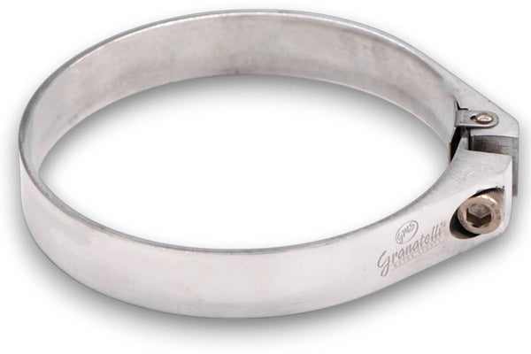 Granatelli 3.25in OD Hose Clamp ID Adjustment Range 82.5-84.5mm - Polished - 971325P