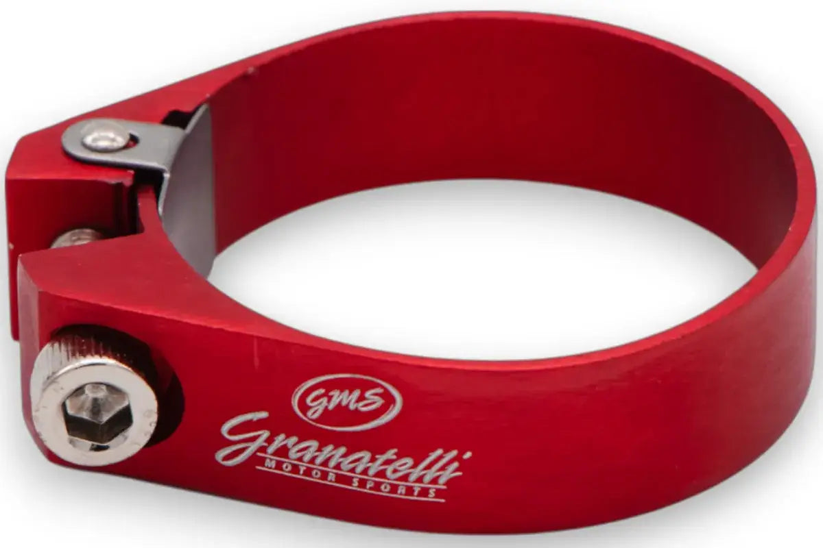 Granatelli 1.5in OD Hose Clamp ID Adjustment Range 38-40mm - Red - 971150R