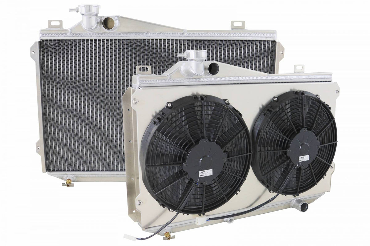 Raptor Racing - Fan Shroud Kit with Dual SPAL Fans MK2 Supra