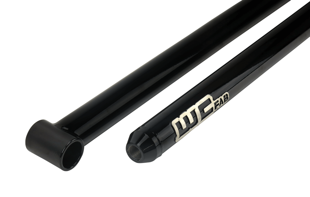 Wehrli 11-19 Duramax RCLB/CCSB/ECSB 60in Traction Bar Kit - Gloss Black - WCF100851-GB - front view
