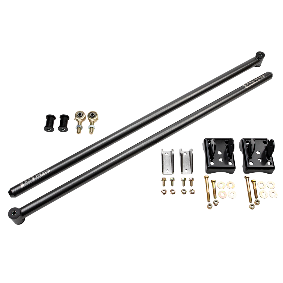 Wehrli 2001-2010 Duramax RCLB/CCSB/ECSB 60in Traction Bar Kit - Sparkle Granny Smith - WCF100850-SGS - front view