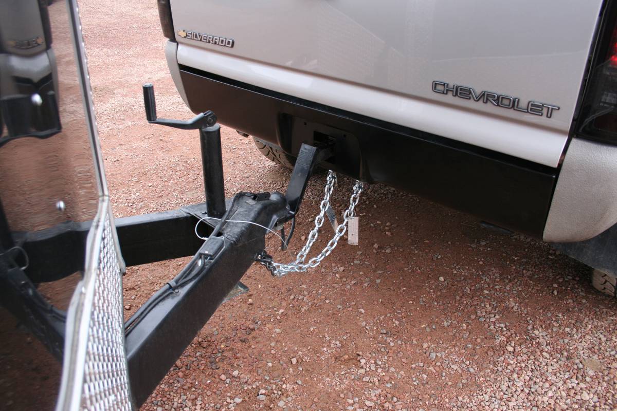 Wehrli 01-10 GM Short Bed 2in Receiver Hitch - BHP1001 - side view