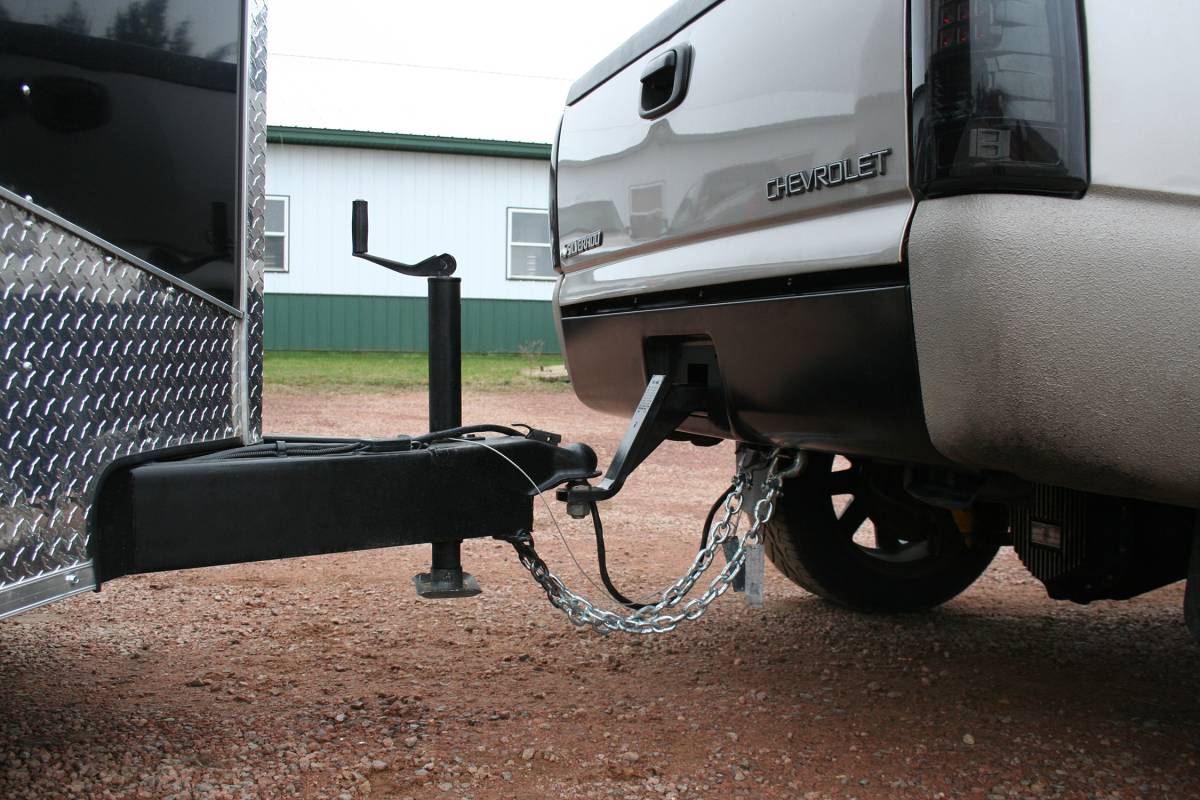 Wehrli 01-10 GM Short Bed 2in Receiver Hitch - BHP1001 - rear view