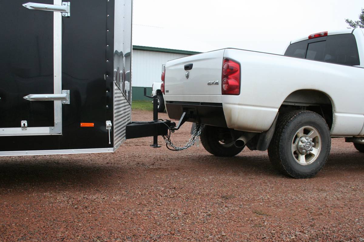 Wehrli Big Hitch Products 03-18 Dodge Ram HD Receiver Hitch 2in - Hidden Behind Roll Pan - BHP10012 - side view