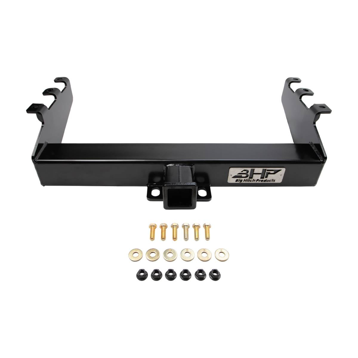 Wehrli Big Hitch Products 94-02 Dodge Short/Long Bed 2.5 in. Receiver Hitch - Below Stock Bumper - BHP10038 - angle view
