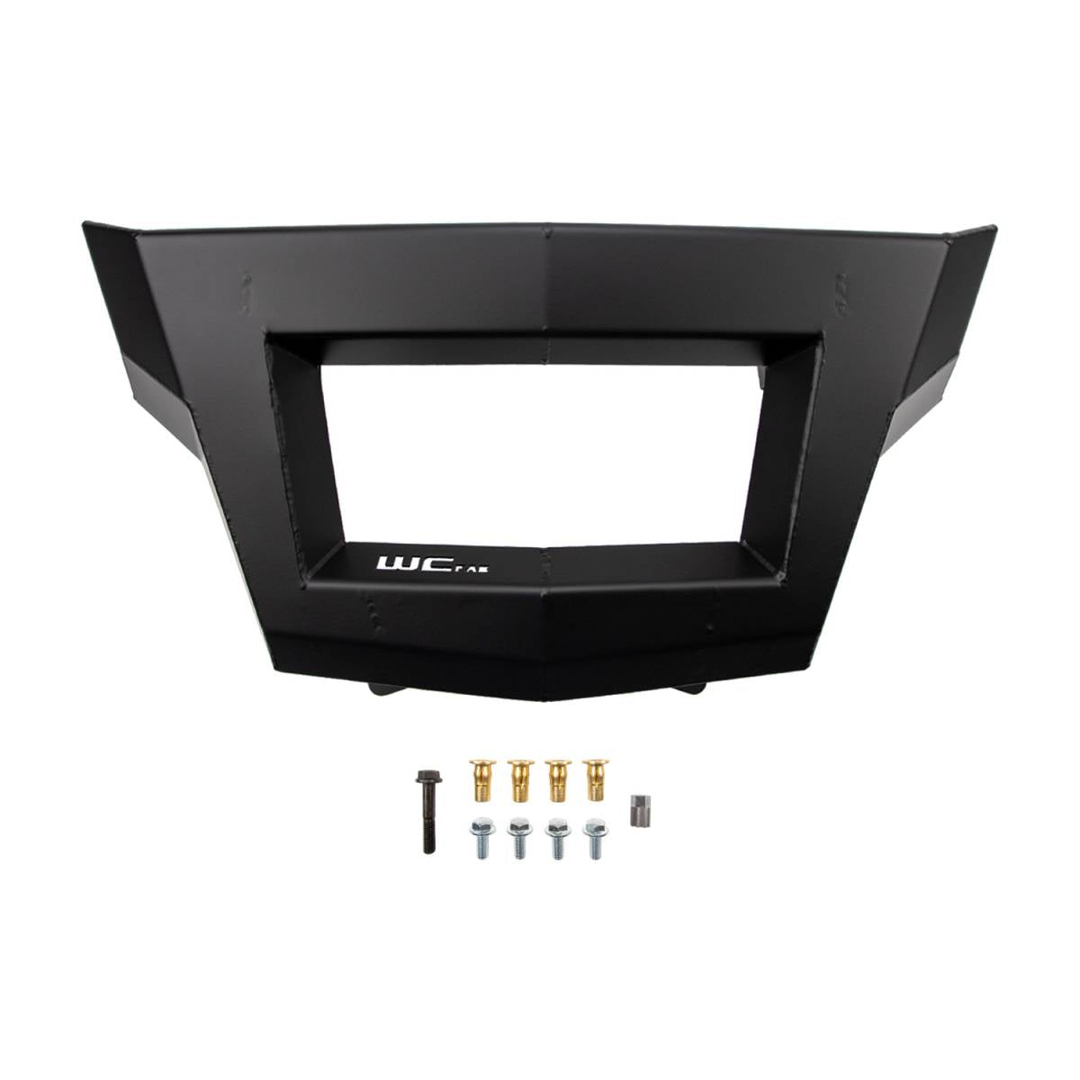 Wehrli 19-23 Polaris RZR XP/S 1000 Rear Bumper - Flat Black - WCF102103-FB - front view
