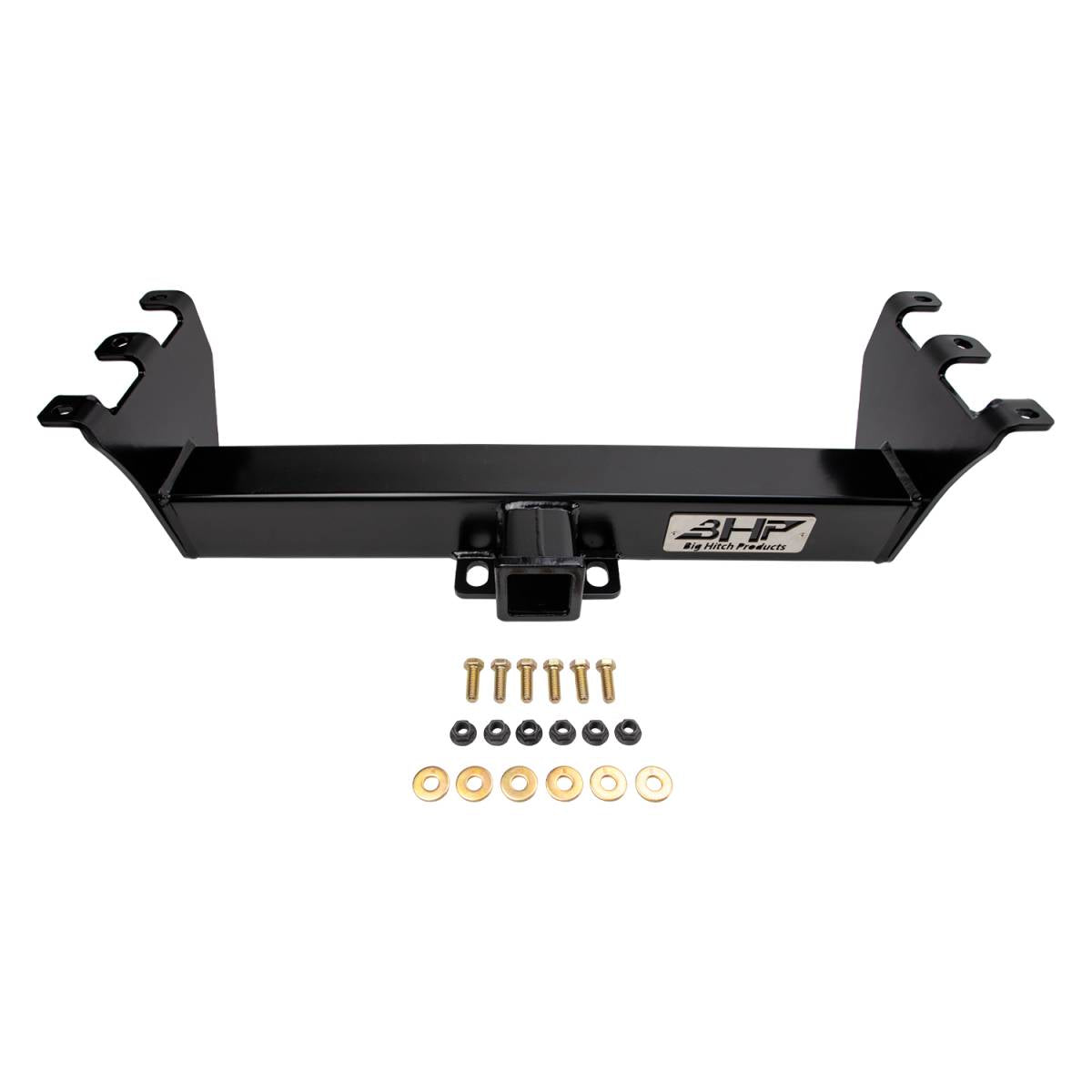 Wehrli Big Hitch Products 1994-02 Dodge Short/Long Bed Receiver Hitch 2.5in - Below Roll Pan - BHP10037 - angle view