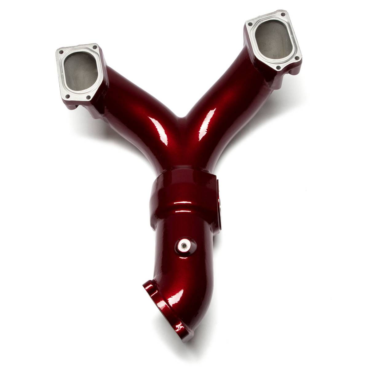 Wehrli 20-26 Power Stroke 6.7L High Flow Y-Bridge Kit - Sparkle Copper - WCF100139-SC - side view