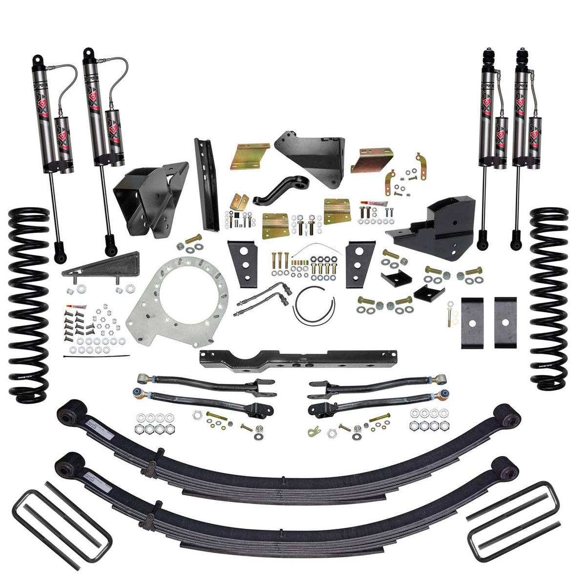 Skyjacker 8-8.5 in. Component Box With Track Bar Bracket - F23852