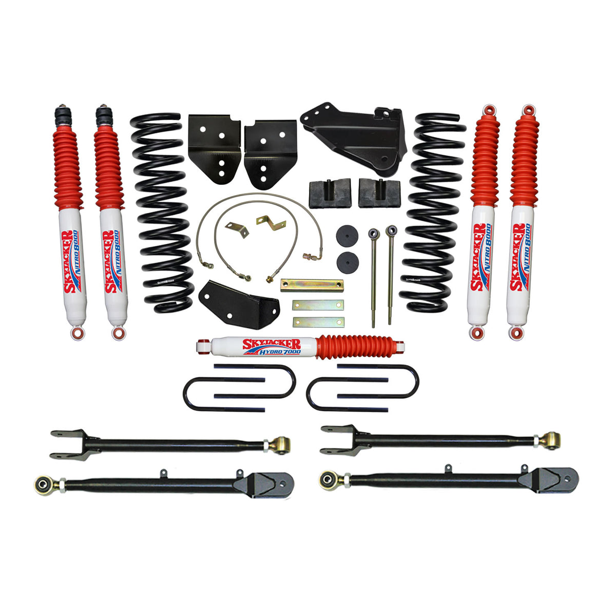 Skyjacker 4"KIT,05-07F250,GAS,4LK,NIT - F54024K-N