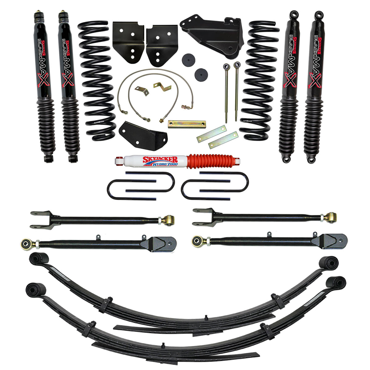 Skyjacker 4"SYS,05-07F250,GAS,4LK,BLK - F54024KS-B