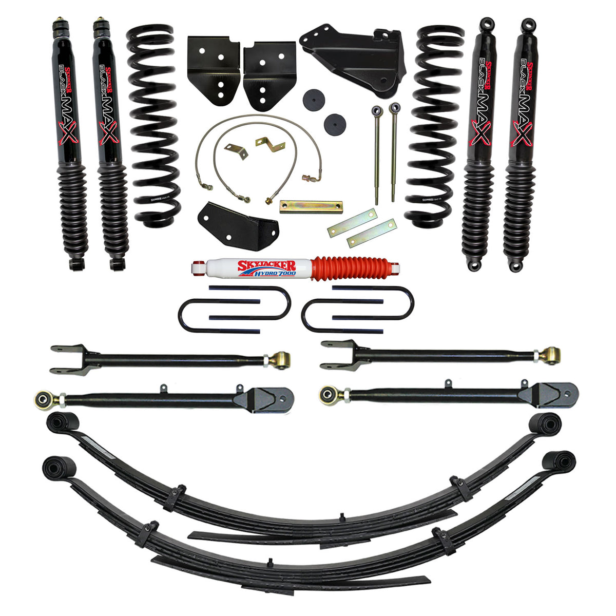 Skyjacker 4"SYS,05-07F250,DIE,4LK,BLK - F54524KS-B