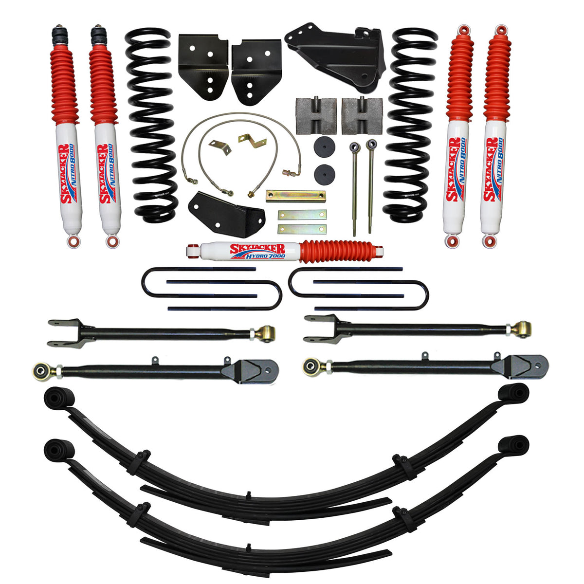 Skyjacker 6"KIT,05-07F250,GAS,4LK,NIT - F56024K-N