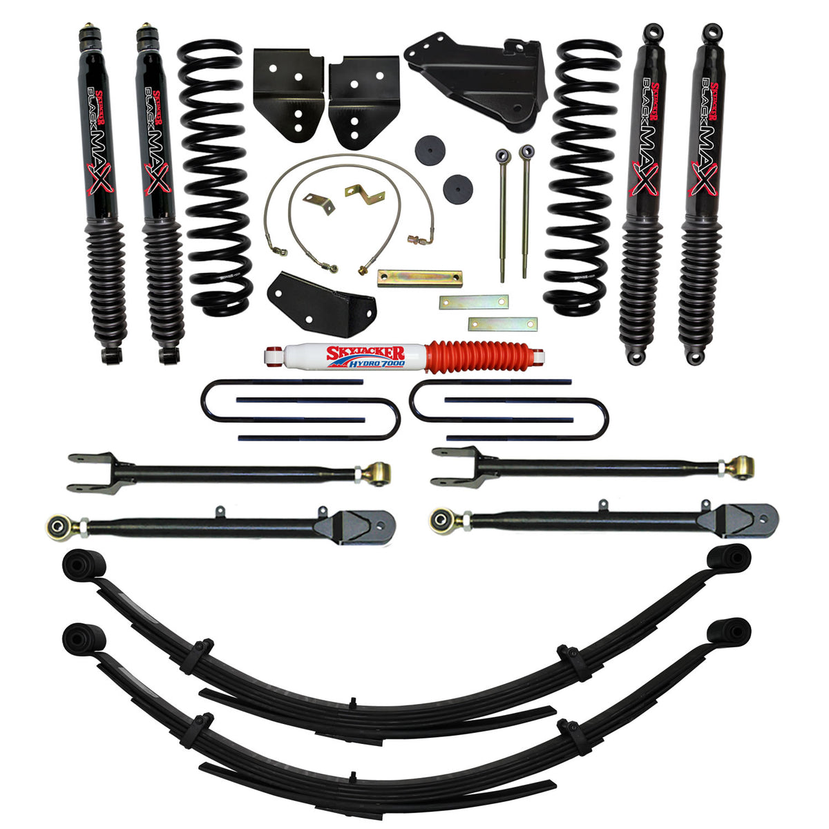 Skyjacker 6"SYS,05-07F250,GAS,4LK,BLK - F56024KS-B