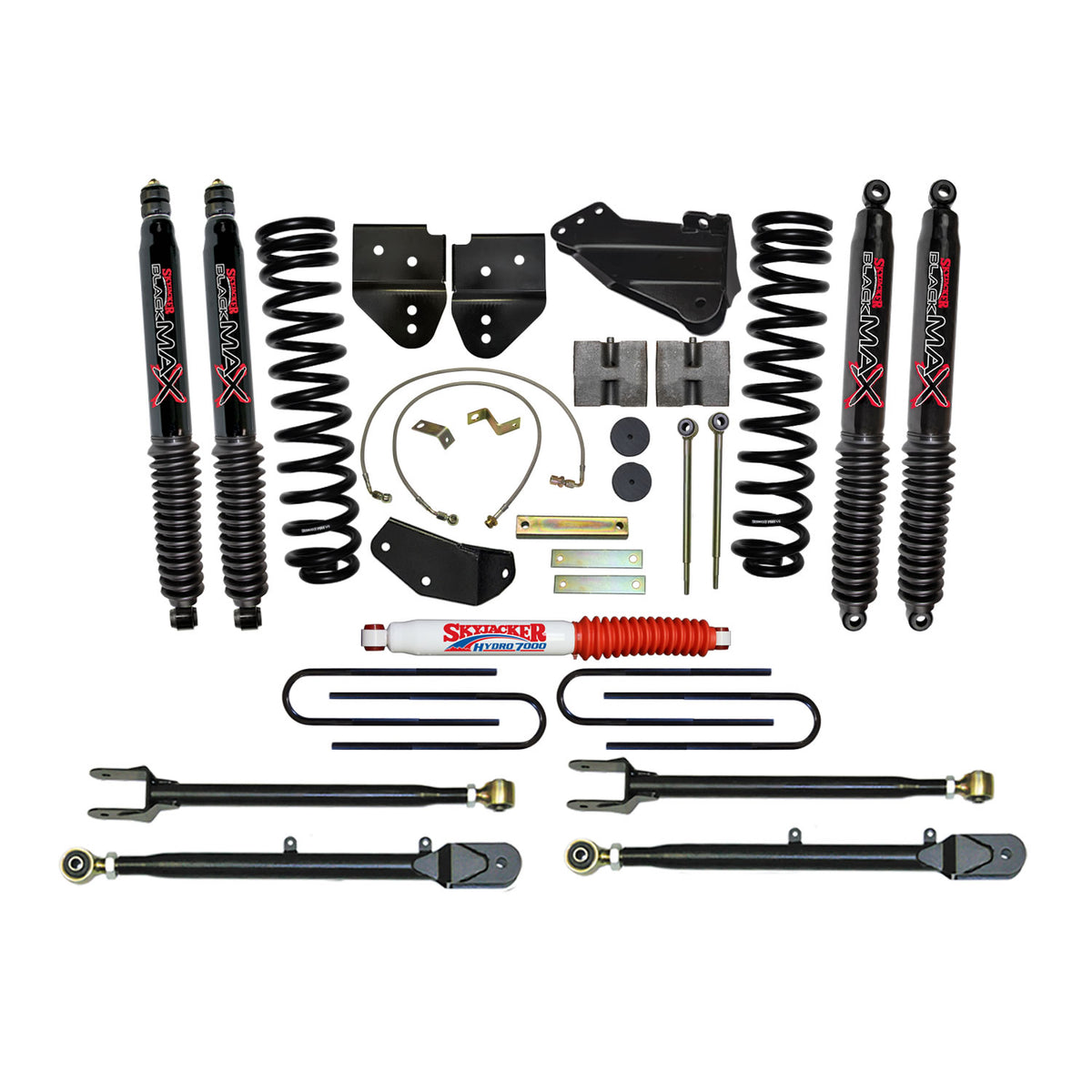 Skyjacker 6"KT,05-07F250,DIES,4LK,BLK - F56524K-B