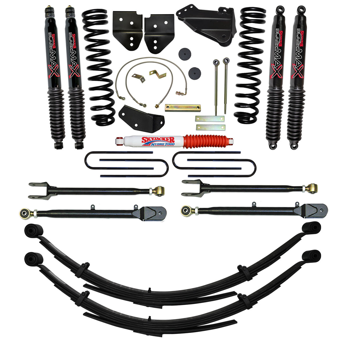 Skyjacker 6"SYS,05-07F250,DIE,4LK,BLK - F56524KS-B