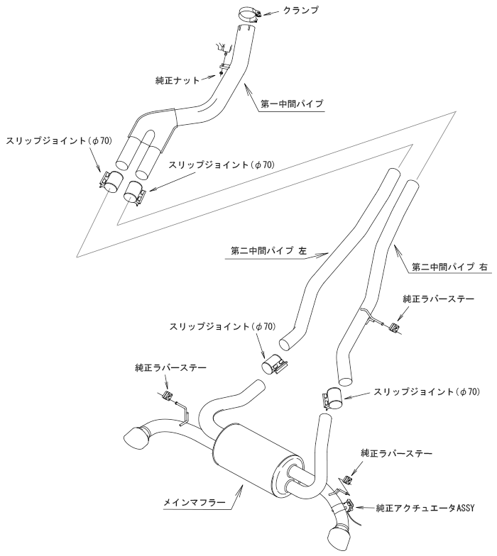HKS Super Turbo Muffler Urban Matte Edition GR Supra - 31029-AT011