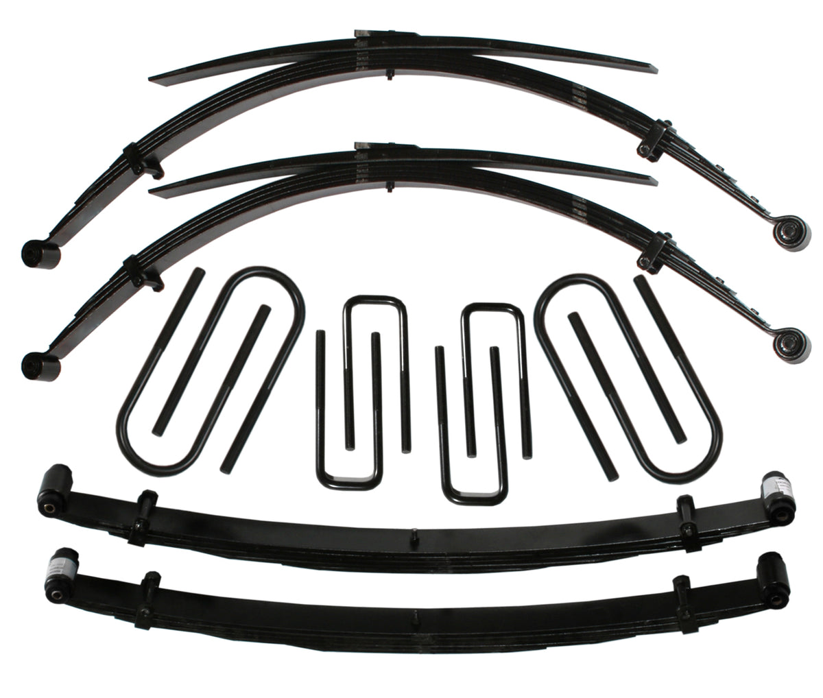 Skyjacker 67-77 Ford F-250 4 in Suspension Lift System w/ Black MAX Shocks - F740KS-B