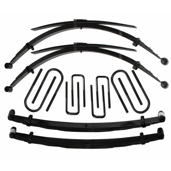 Skyjacker 77.5-79 Ford F-250 (Low Boy 4WD) 6in Suspension Lift System w/ Black MAX Shocks - F760KS-B