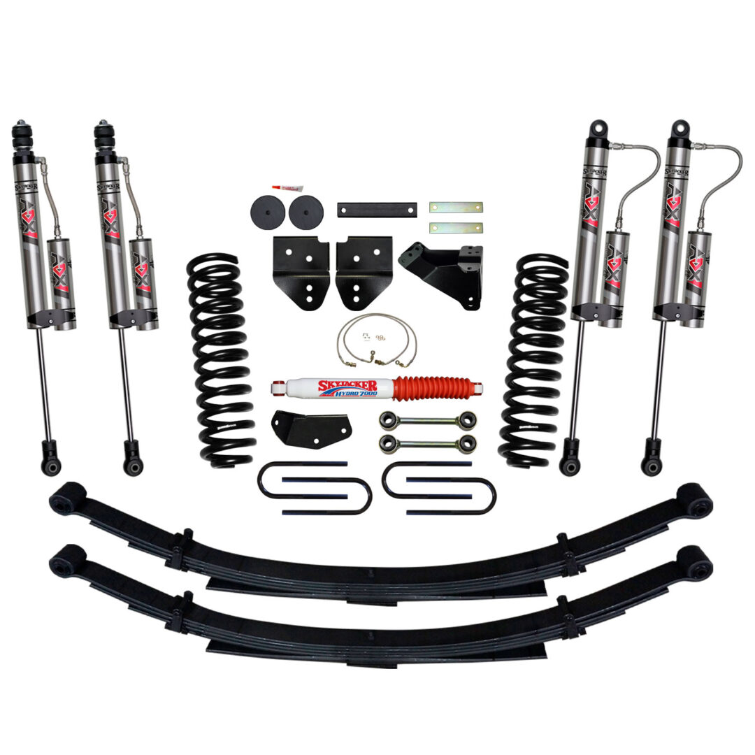 Skyjacker 08-10 Ford F-250 4 In Suspension Lift Kit With Adx M2.0 Aluminum Monotube Shocks